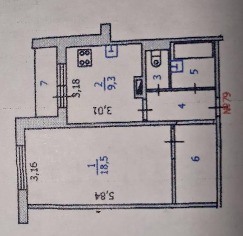1-комнатная 41 м2 в ЖК undefined корпус null этаж 10