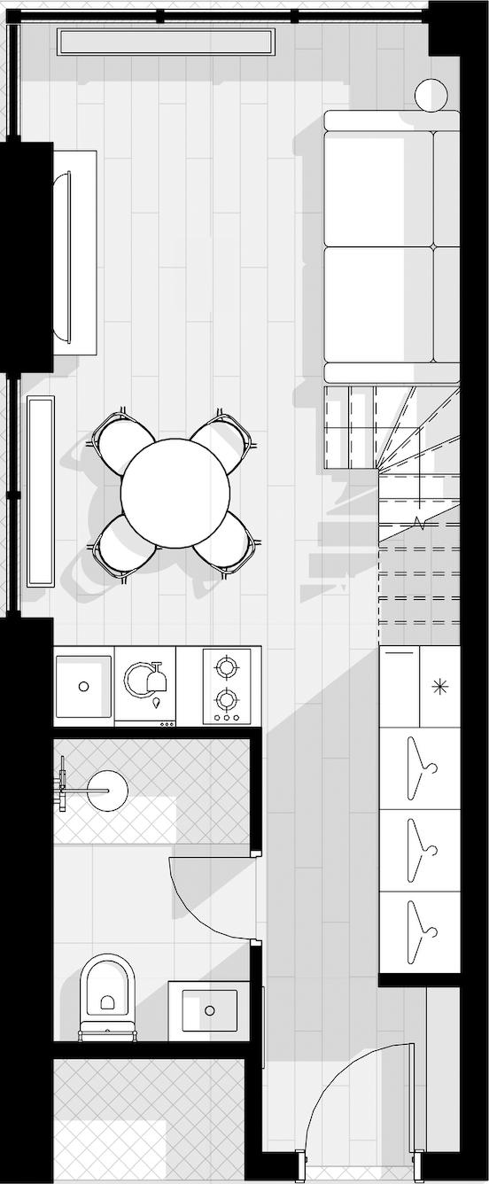 Студия 24 м2 в ЖК Гостиничный комплекс Аметист корпус null этаж 12