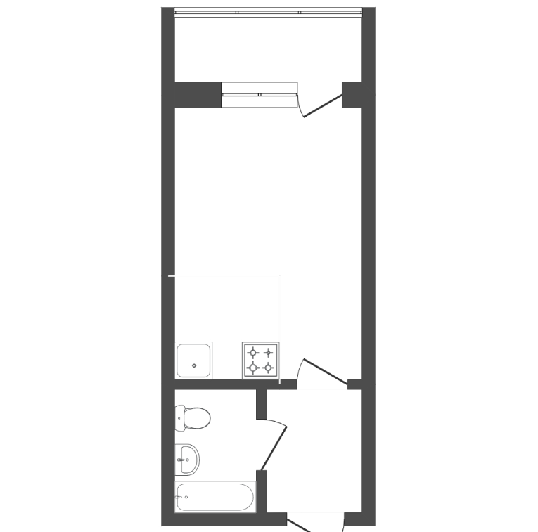 Студия 17 м2 в ЖК undefined корпус null этаж 16