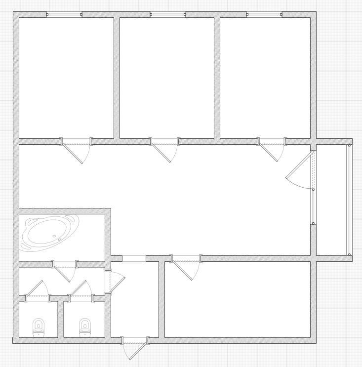 4-комнатная 107 м2 в ЖК undefined корпус null этаж 3