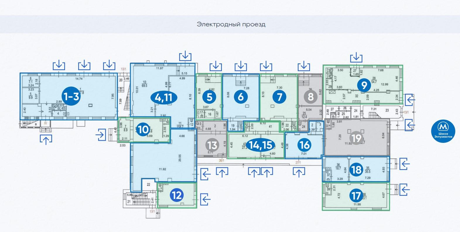 Студия 39.6 м2 в ЖК undefined корпус null этаж null