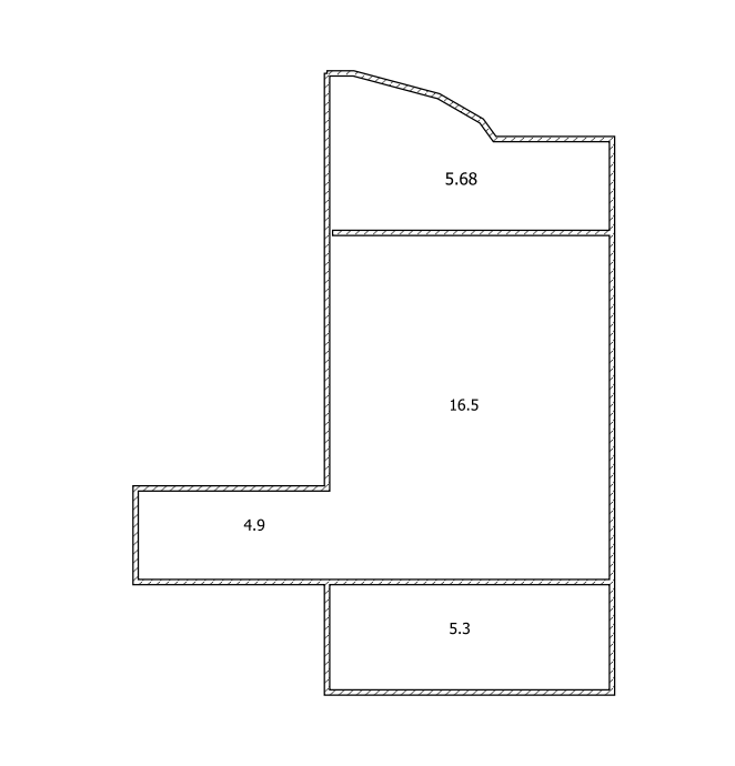 Студия 26.7 м2 в ЖК undefined корпус null этаж 4