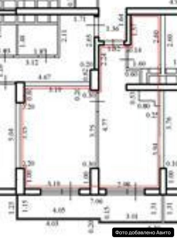 1-комнатная 46.8 м2 в ЖК undefined корпус null этаж 5