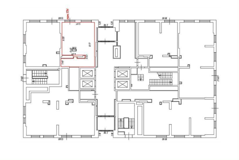 Студия 46.2 м2 в ЖК undefined корпус null этаж null