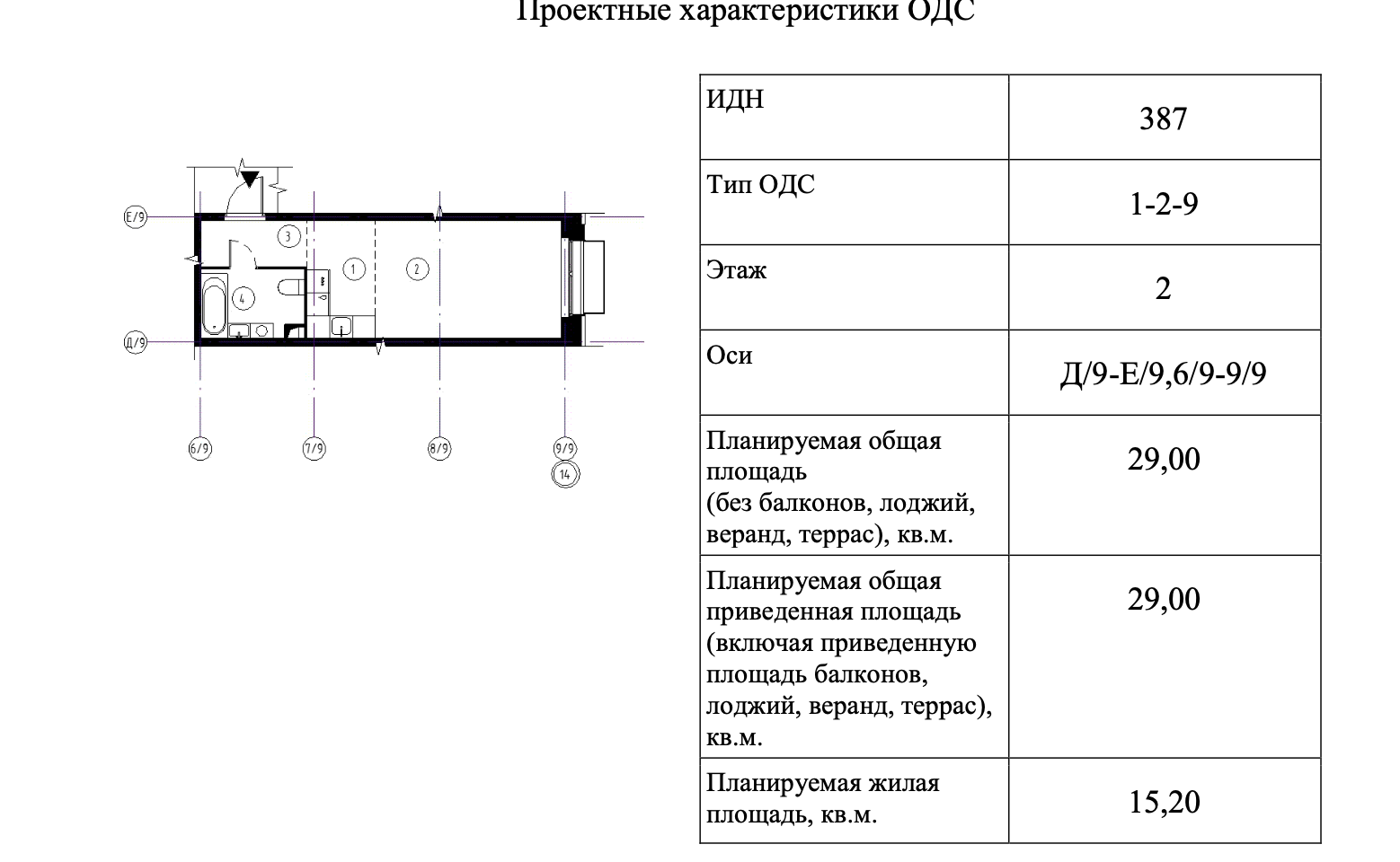 Студия 29 м2 в ЖК undefined корпус null этаж 2