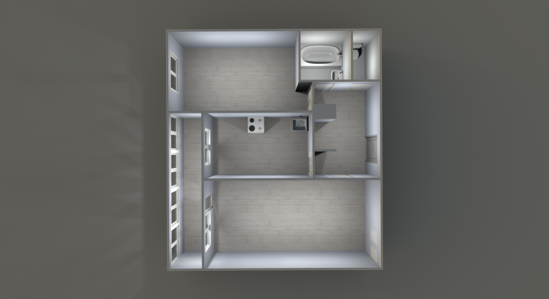 2-комнатная 51.9 м2 в ЖК undefined корпус null этаж 4