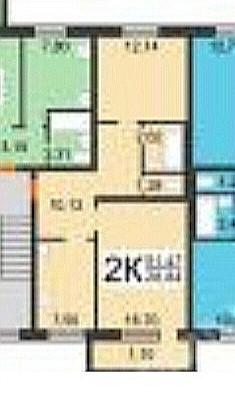 2-комнатная 50.3 м2 в ЖК undefined корпус null этаж 2