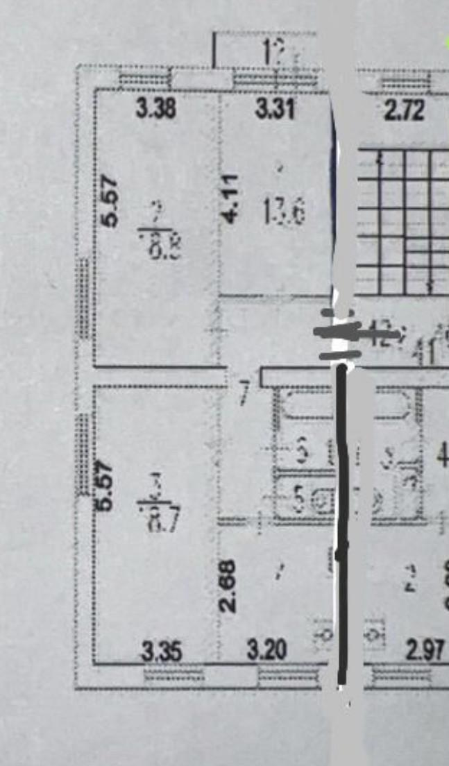 3-комнатная 74 м2 в ЖК undefined корпус null этаж 4