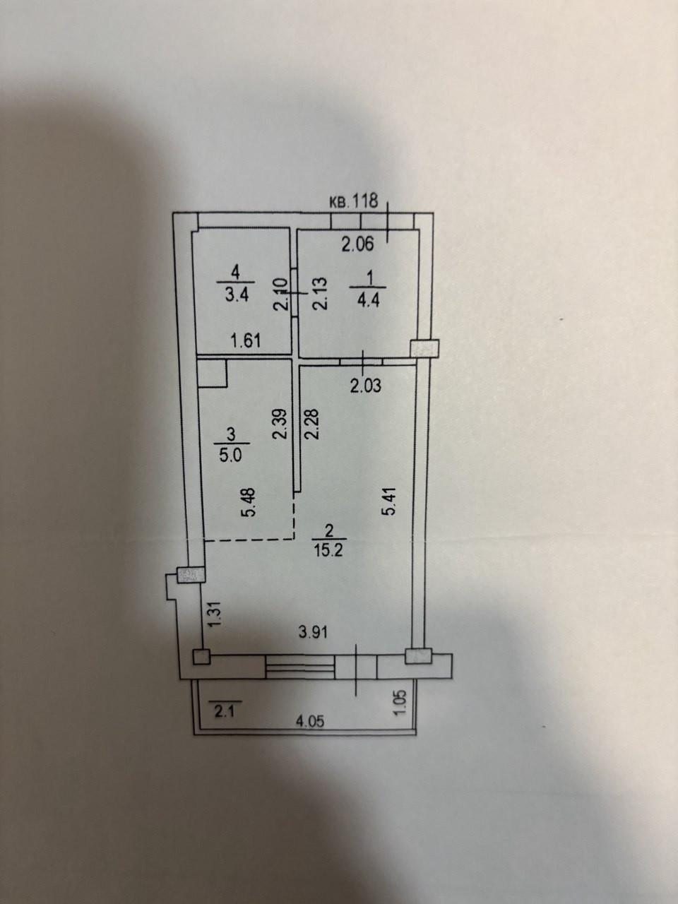 Студия 28 м2 в ЖК undefined корпус null этаж 2