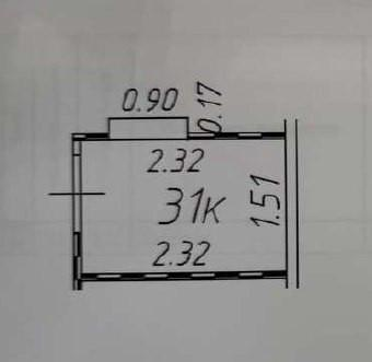 Студия 3.5 м2 в ЖК undefined корпус null этаж null