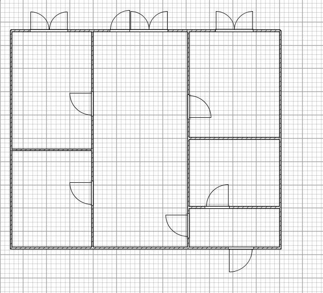 3-комнатная 45 м2 в ЖК undefined корпус null этаж 1