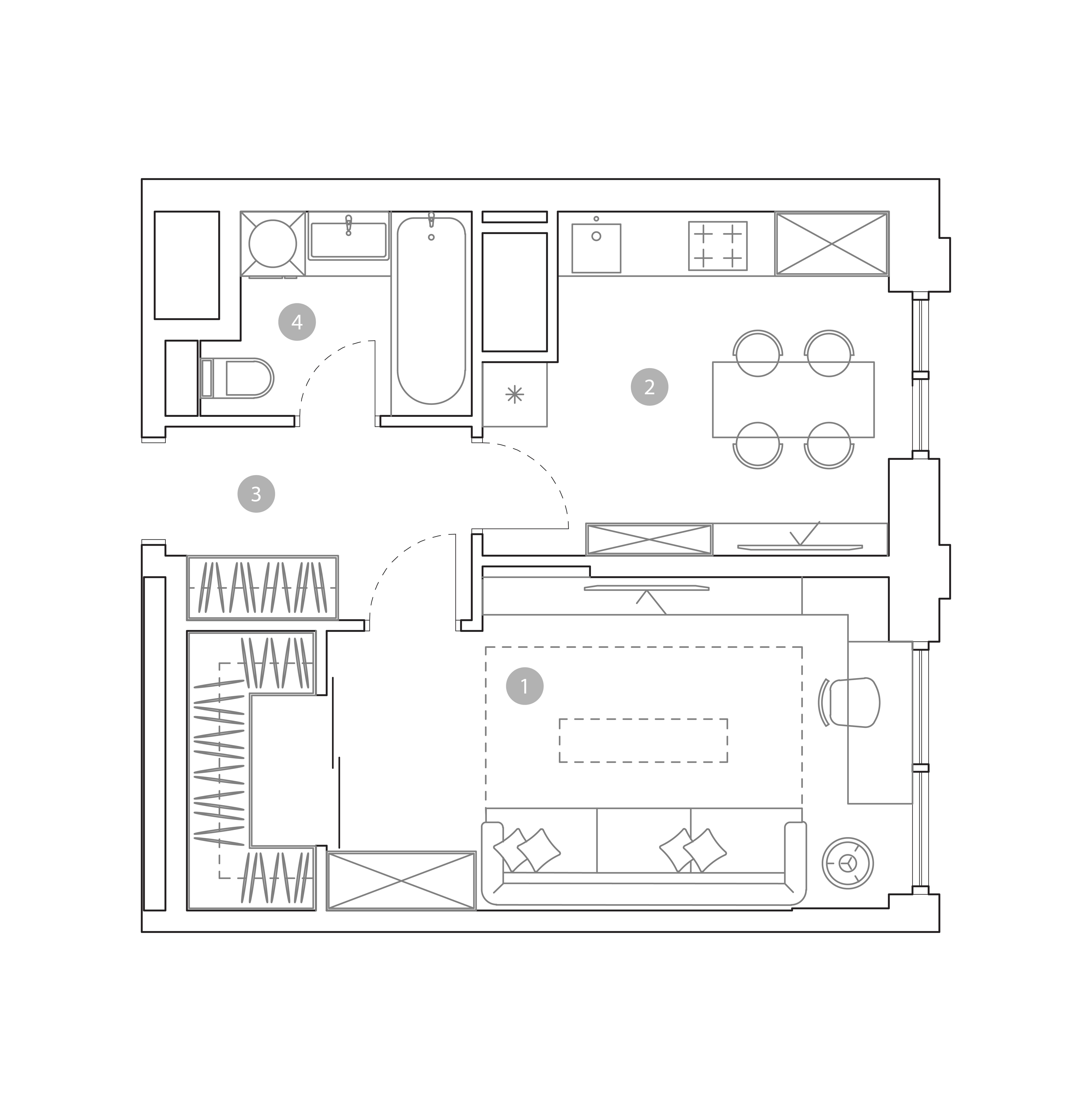 1-комнатная 40 м2 в ЖК VERY на Миклухо-Маклая корпус null этаж 6