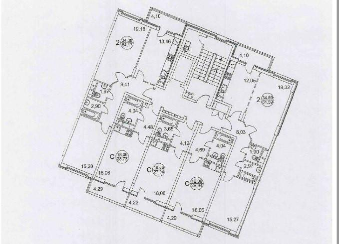 Студия 29 м2 в ЖК undefined корпус null этаж 7