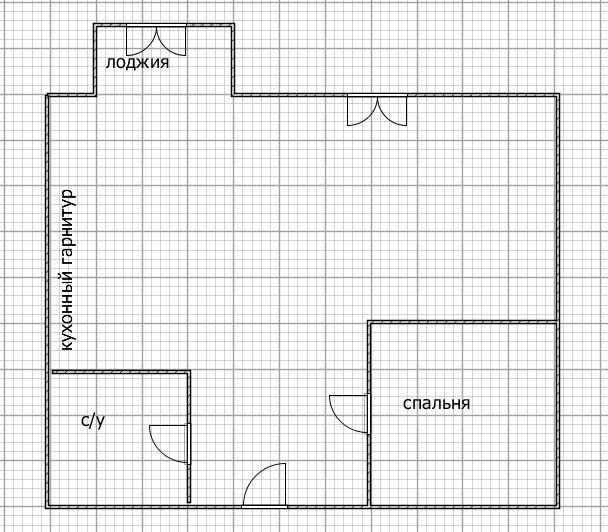 1-комнатная 35 м2 в ЖК undefined корпус null этаж 1