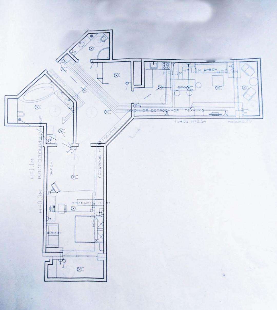 2-комнатная 101.4 м2 в ЖК undefined корпус null этаж 5