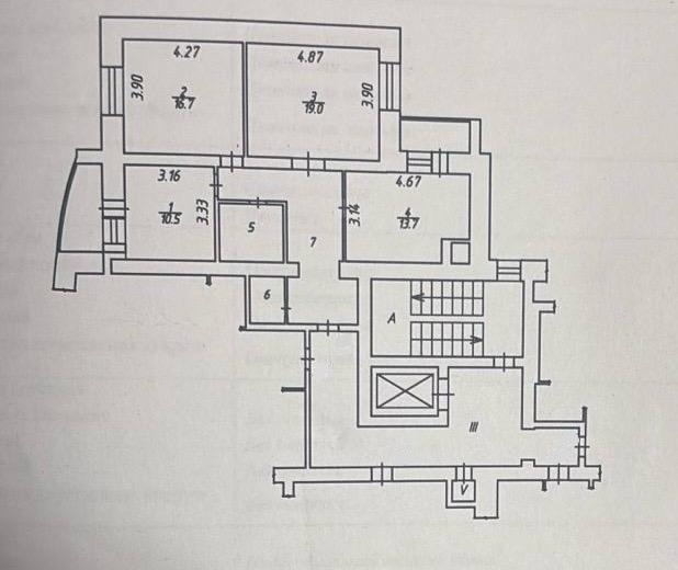 3-комнатная 80.6 м2 в ЖК undefined корпус null этаж 9