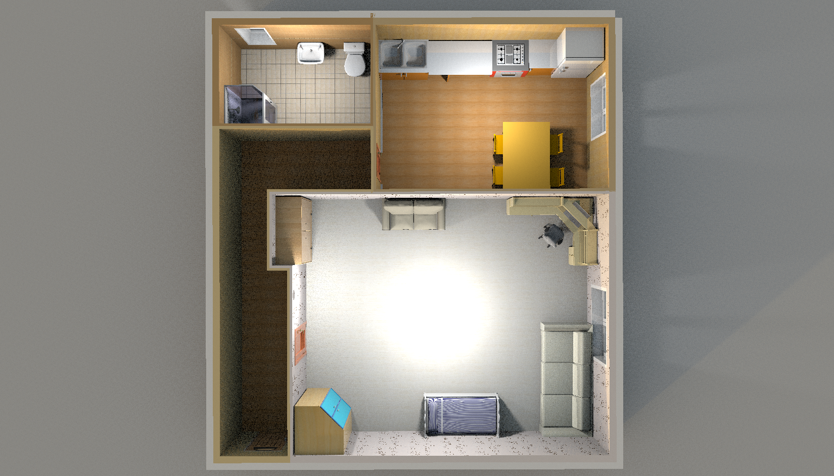 1-комнатная 32 м2 в ЖК undefined корпус null этаж 1