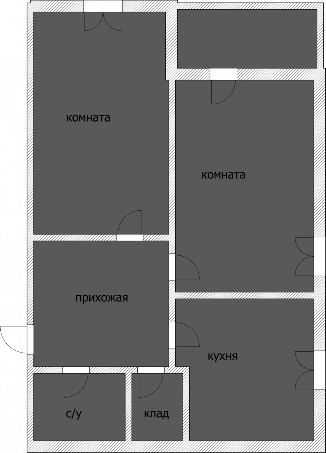 2-комнатная 63 м2 в ЖК undefined корпус null этаж 7