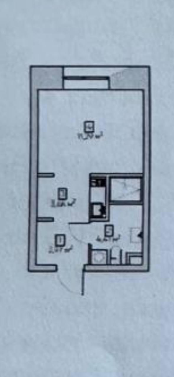 Студия 22.3 м2 в ЖК undefined корпус null этаж null