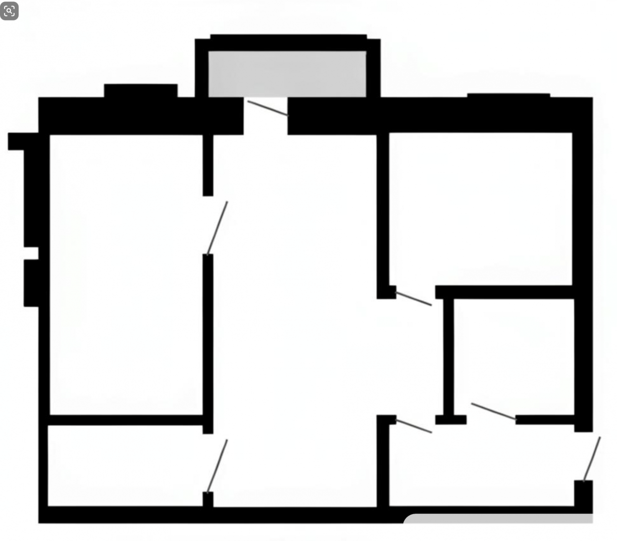 2-комнатная 45.3 м2 в ЖК undefined корпус null этаж 2