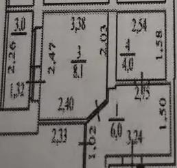 1-комнатная 33 м2 в ЖК undefined корпус null этаж 15