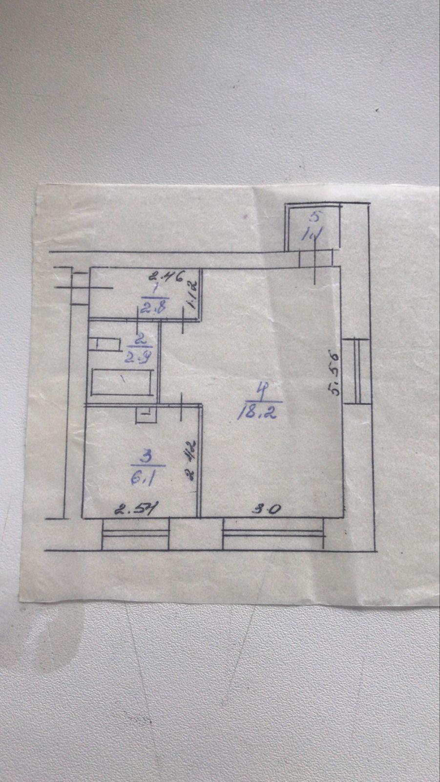 1-комнатная 31 м2 в ЖК undefined корпус null этаж 1
