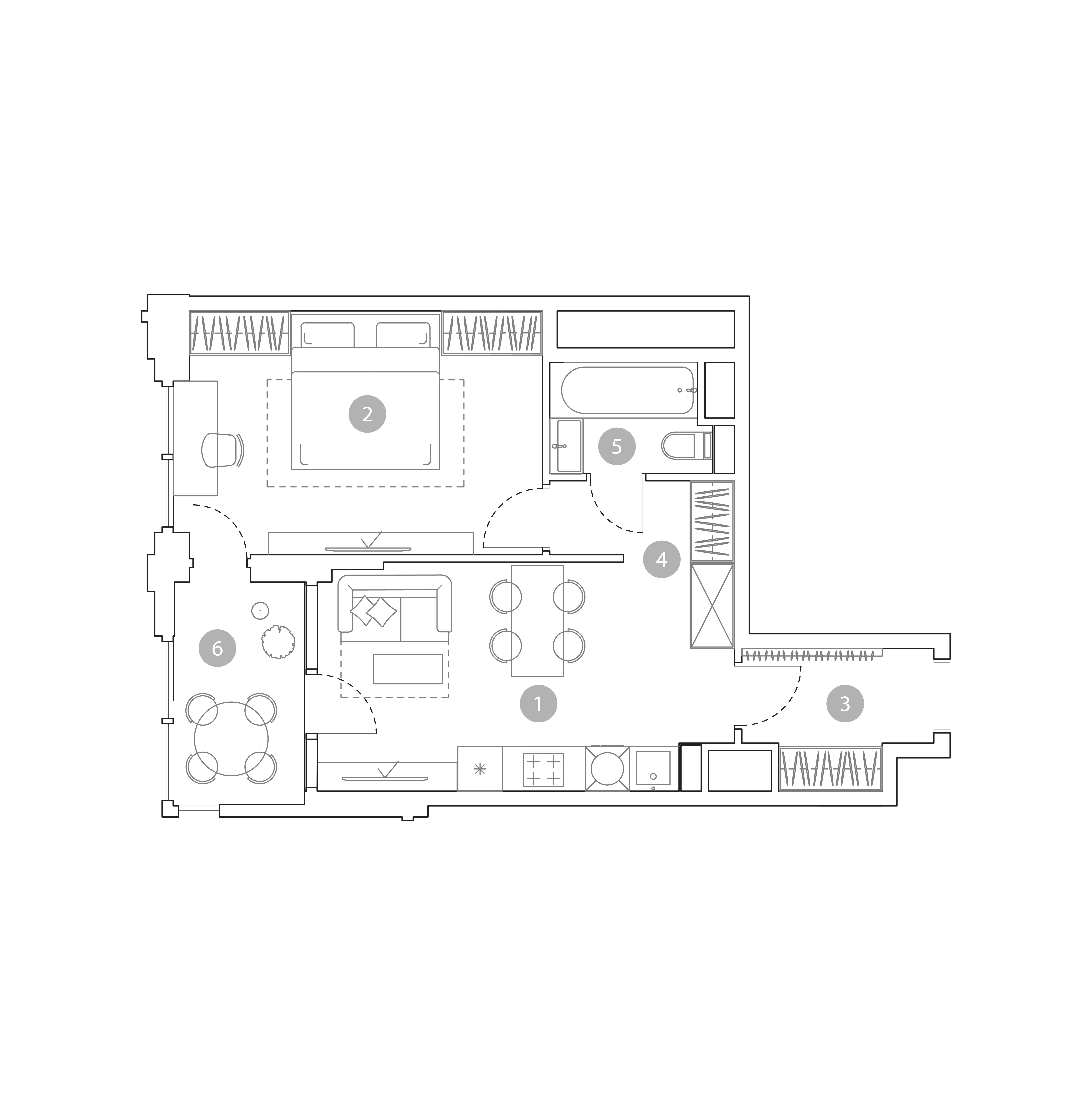 2-комнатная 45 м2 в ЖК VERY на Миклухо-Маклая корпус null этаж 13