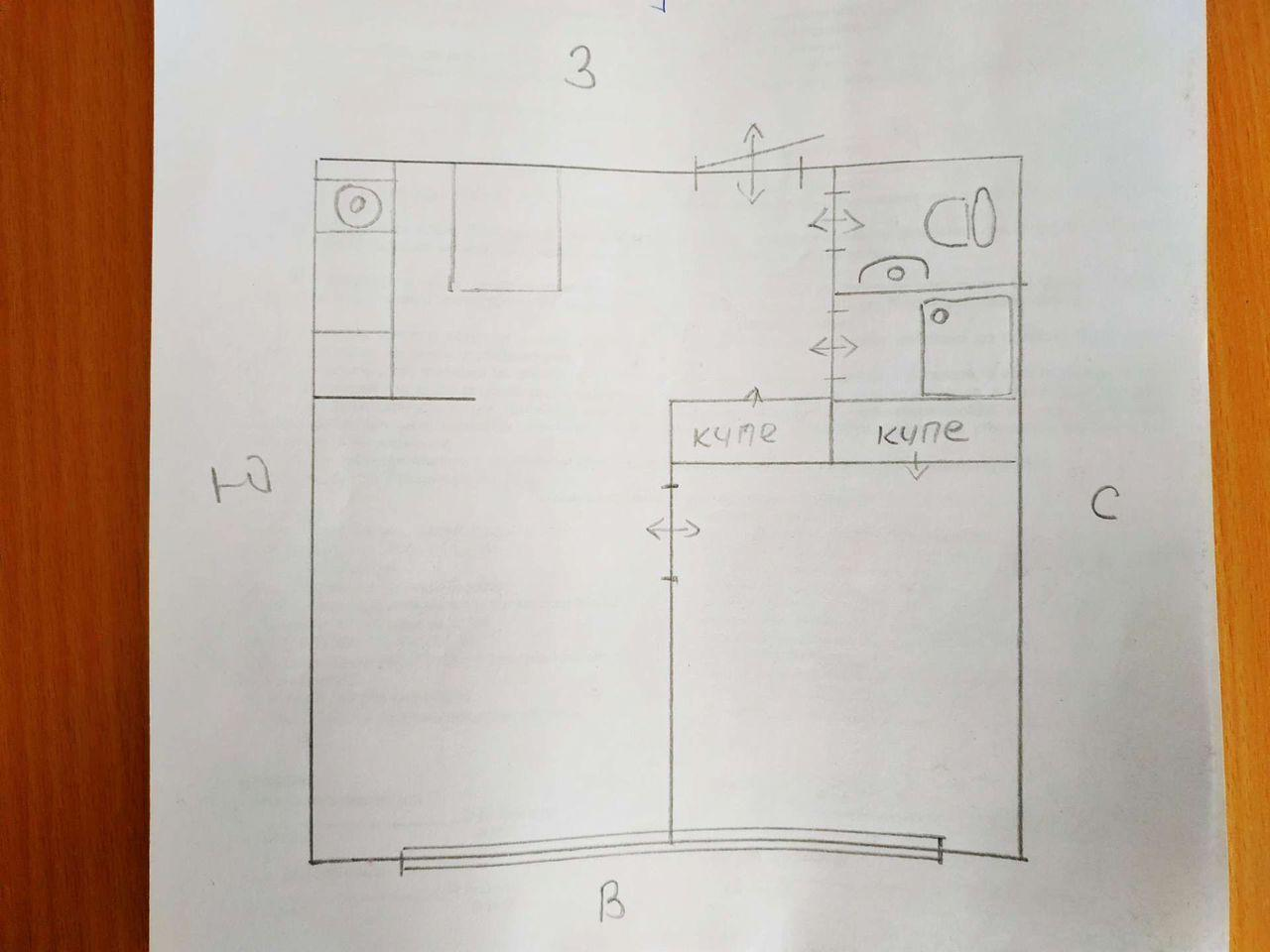 2-комнатная 34 м2 в ЖК undefined корпус null этаж 11