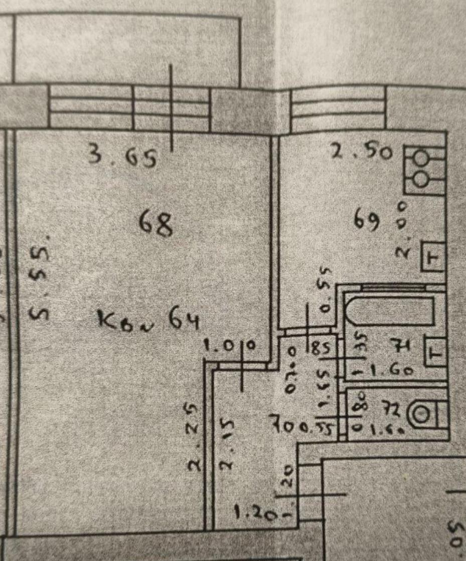 1-комнатная 30.6 м2 в ЖК undefined корпус null этаж 4