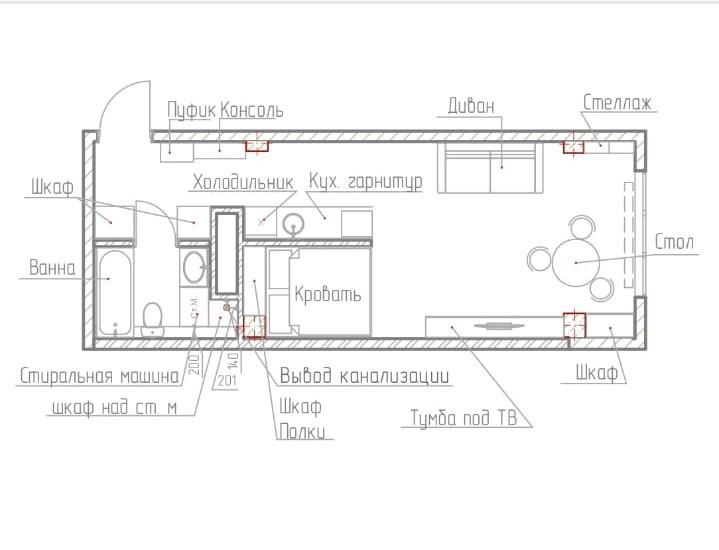 Студия 37 м2 в ЖК undefined корпус null этаж 20