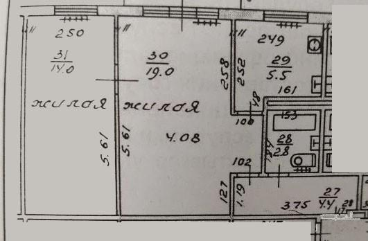 2-комнатная 45.7 м2 в ЖК undefined корпус null этаж 2