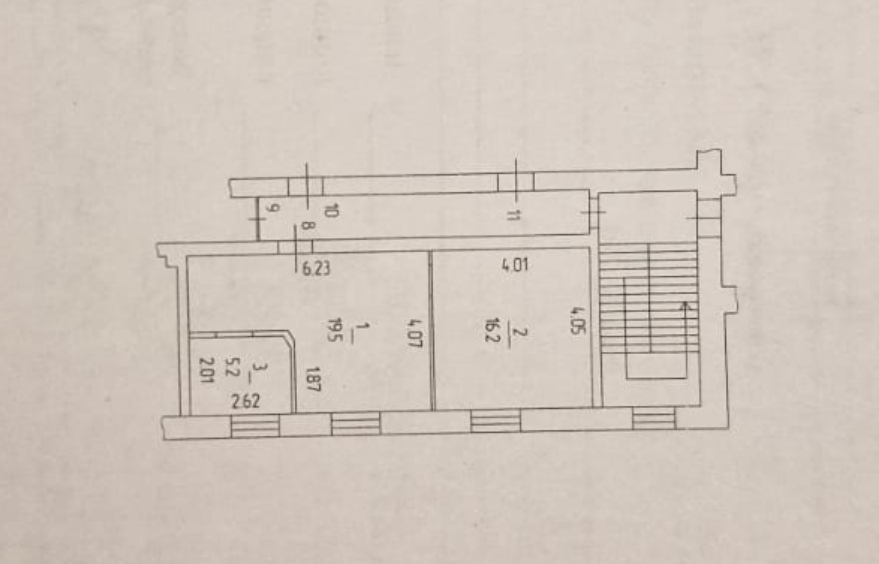 1-комнатная 40.9 м2 в ЖК undefined корпус null этаж 2