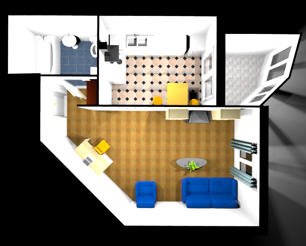 1-комнатная 30.5 м2 в ЖК undefined корпус null этаж 2