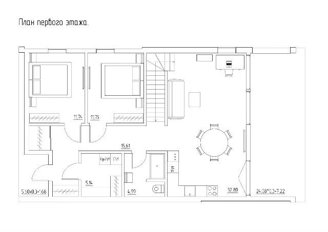 4-комнатная 163.6 м2 в ЖК undefined корпус null этаж null