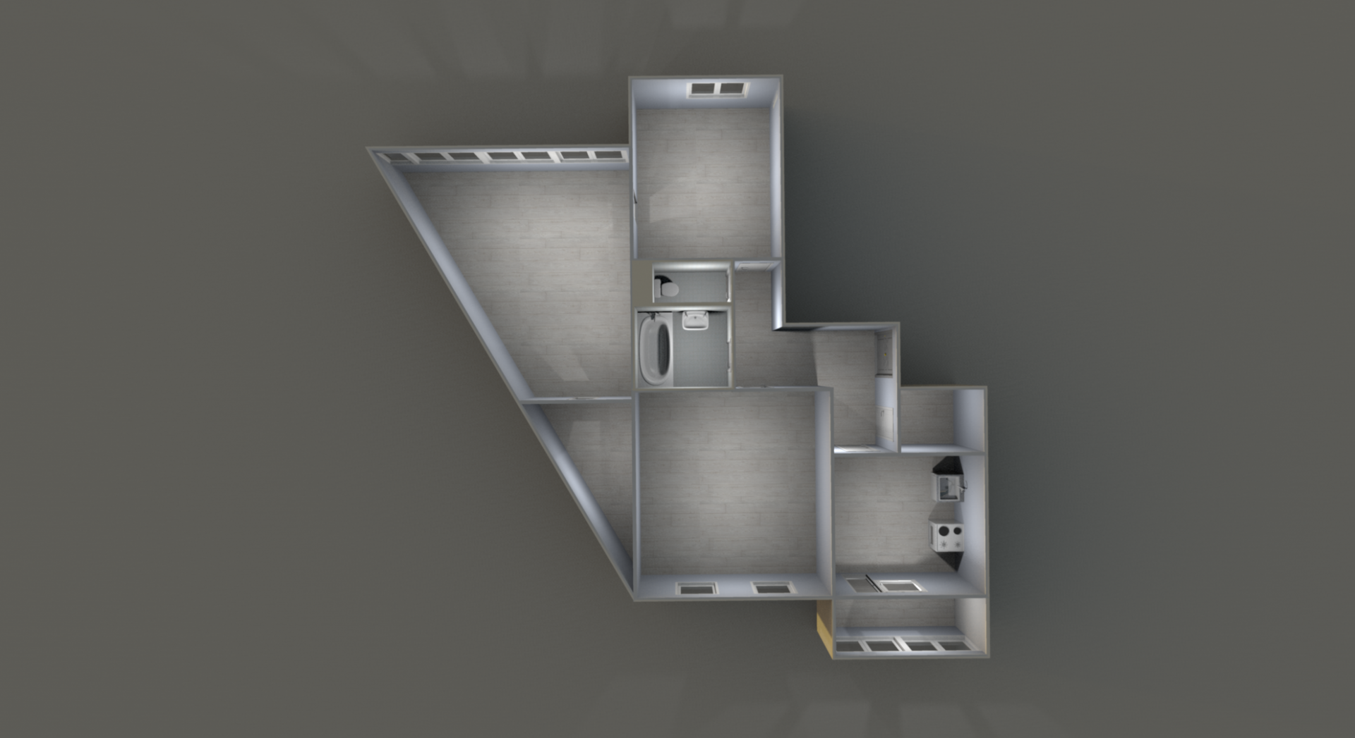 2-комнатная 53.5 м2 в ЖК undefined корпус null этаж 8