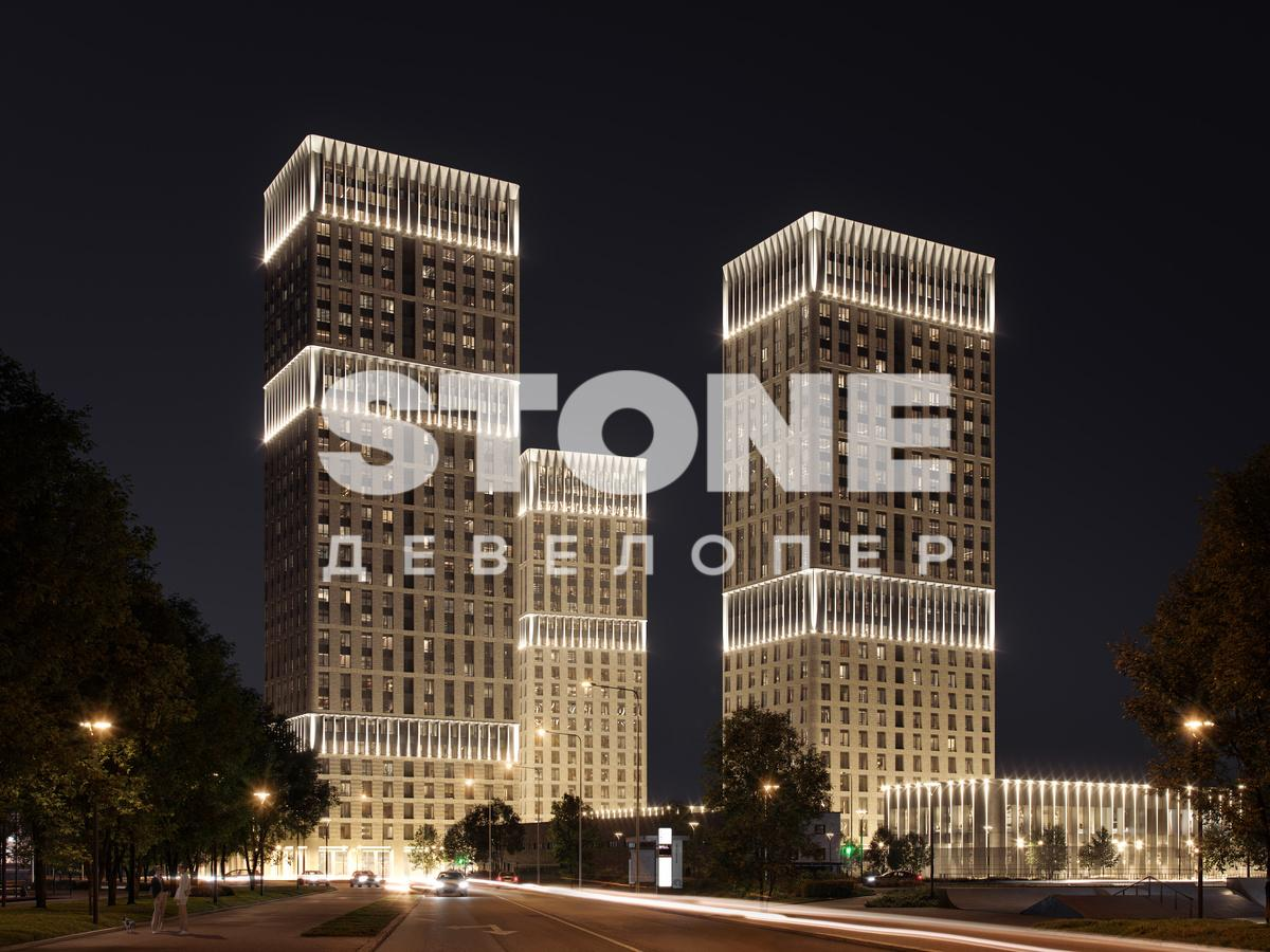 1-комнатная 41 м2 в ЖК Sokolniki корпус null этаж 13