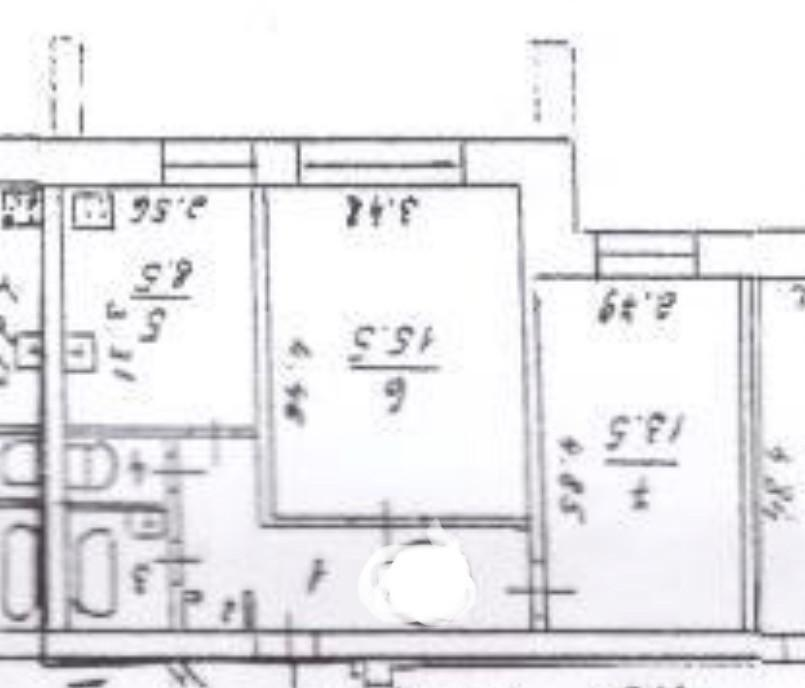 2-комнатная 49.1 м2 в ЖК undefined корпус null этаж 2