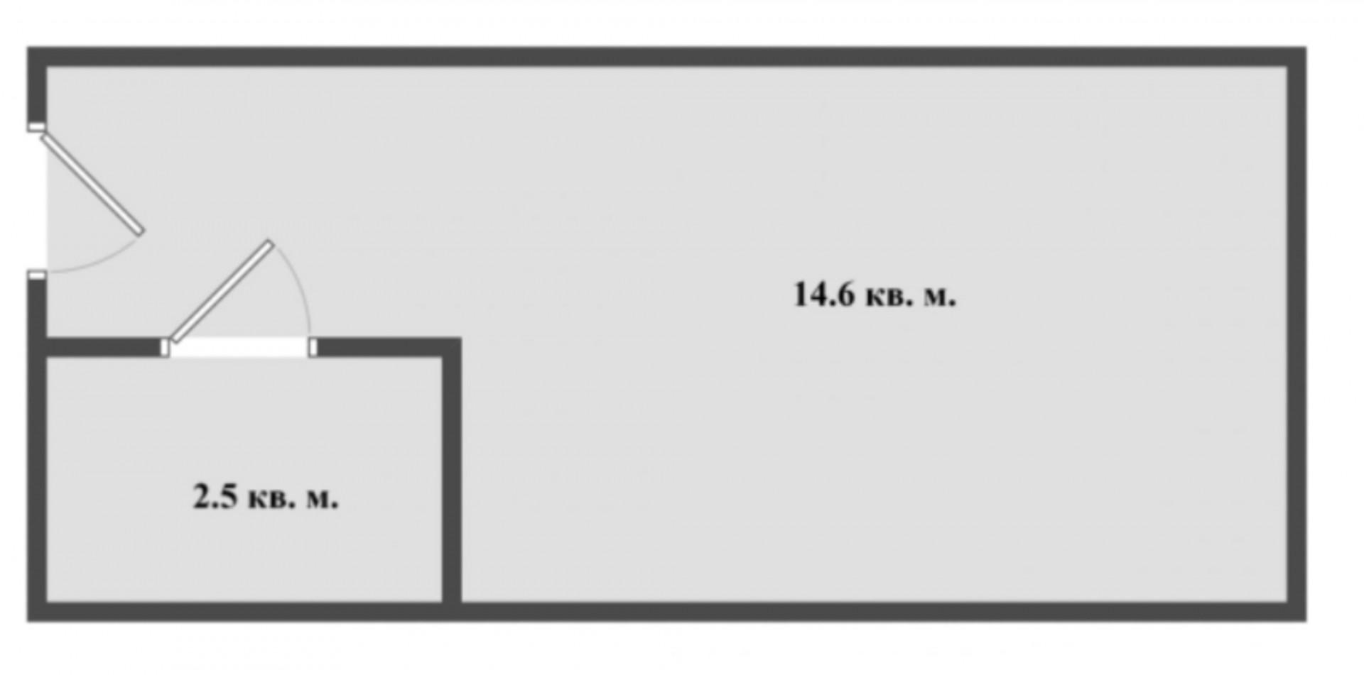 Студия 17.1 м2 в ЖК undefined корпус null этаж 3