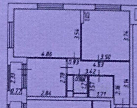 2-комнатная 48.9 м2 в ЖК undefined корпус null этаж 3