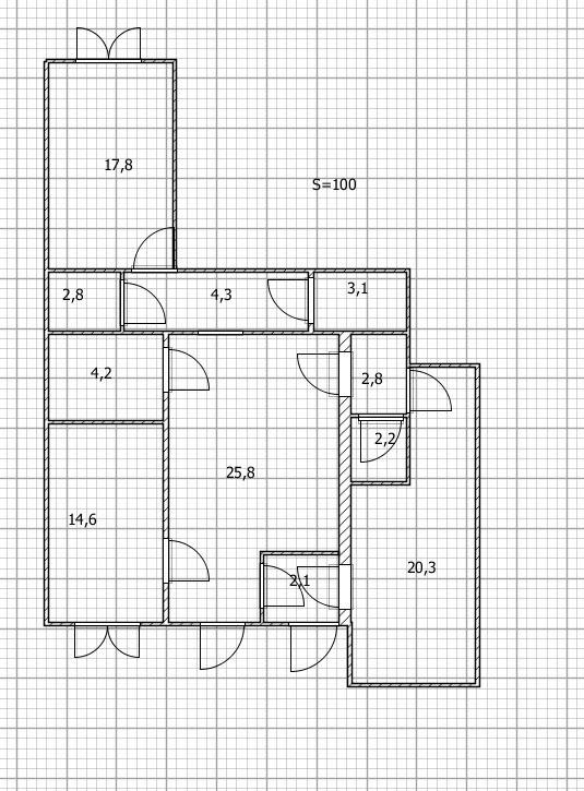 Студия 100.4 м2 в ЖК undefined корпус null этаж null