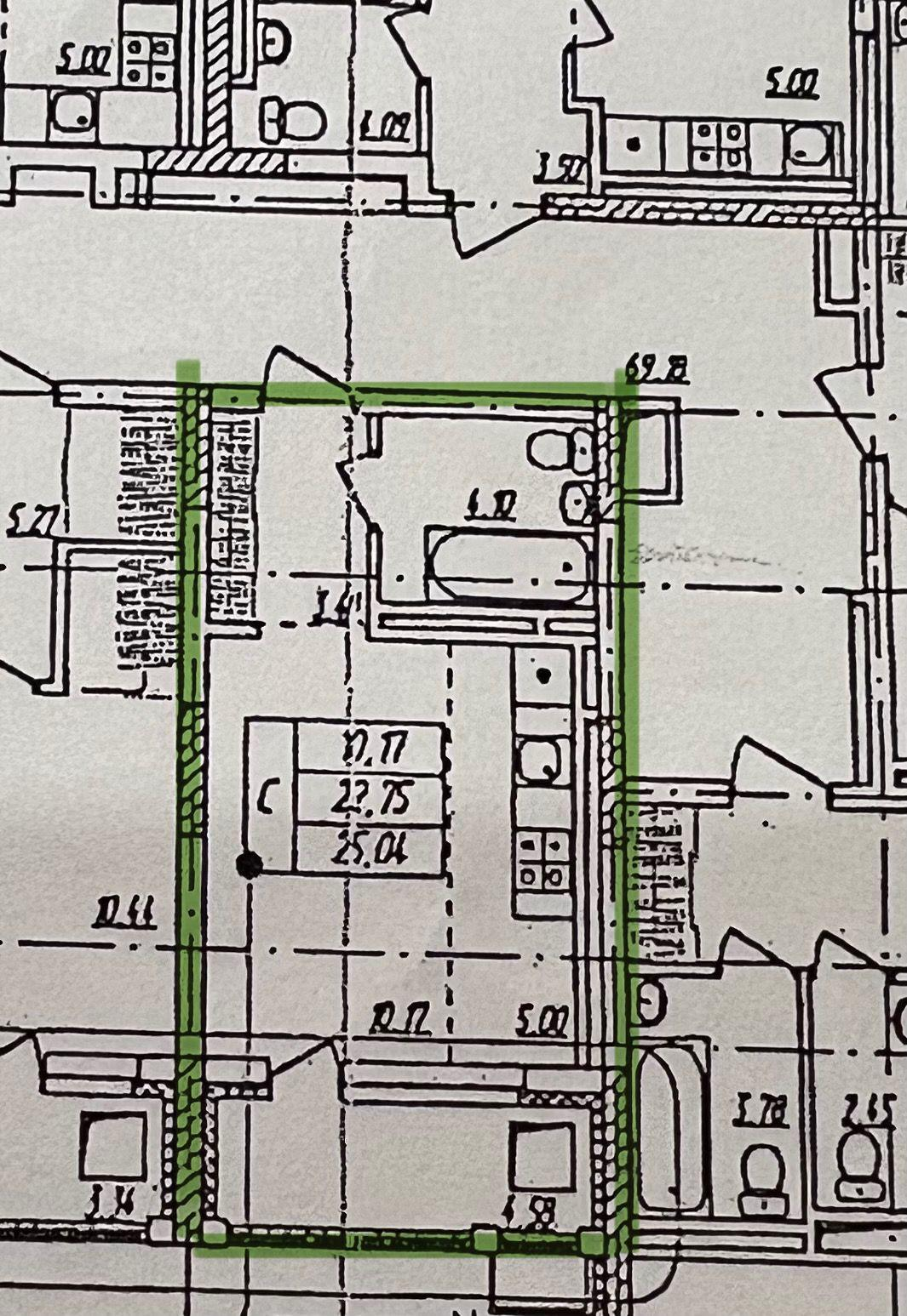 Студия 25.4 м2 в ЖК undefined корпус null этаж 14