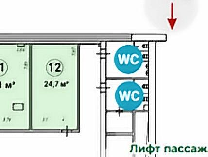 Студия 29.1 м2 в ЖК undefined корпус null этаж null