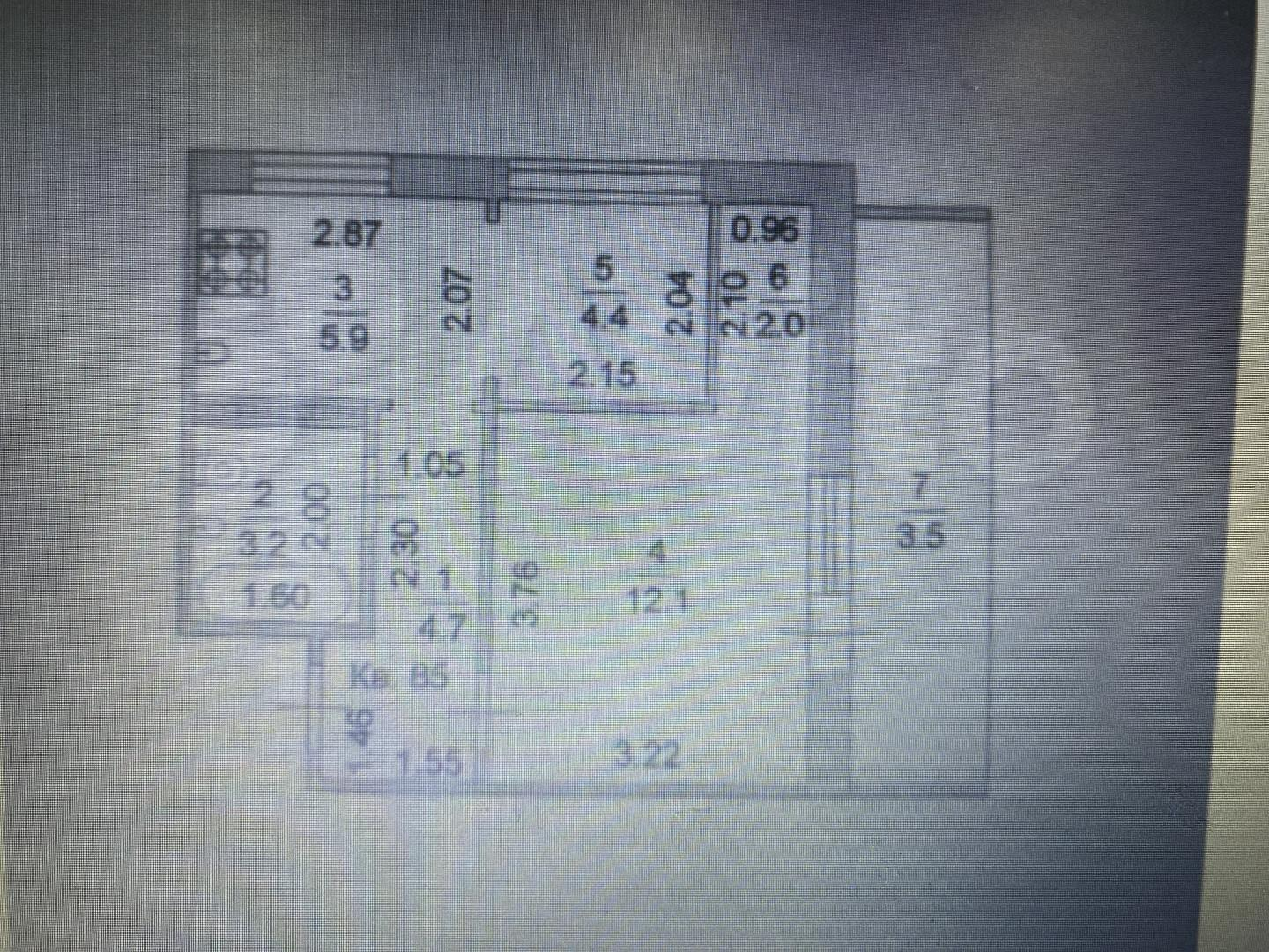 1-комнатная 37 м2 в ЖК undefined корпус null этаж 4