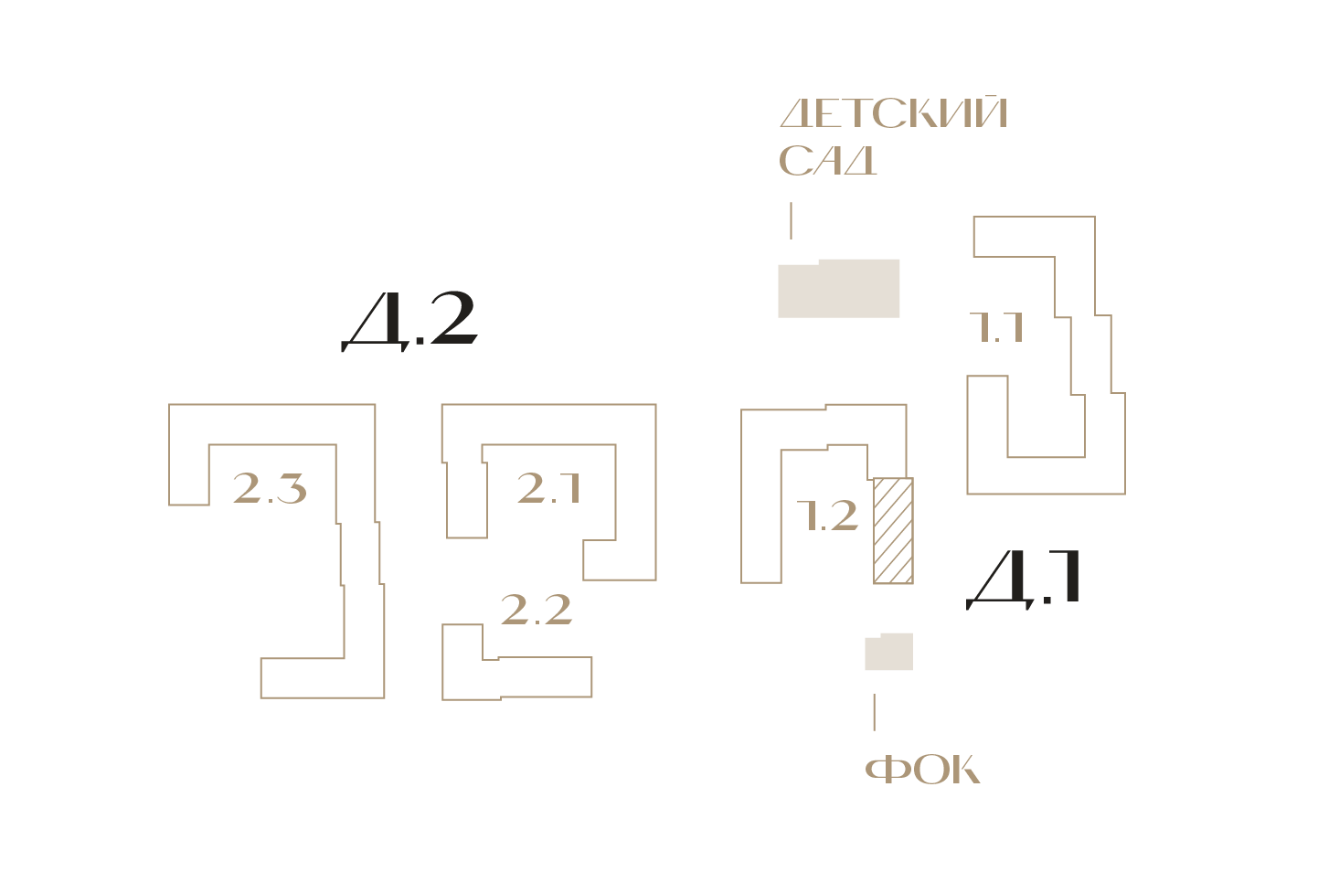 4-комнатная 78 м2 в ЖК Станиславский корпус null этаж 5