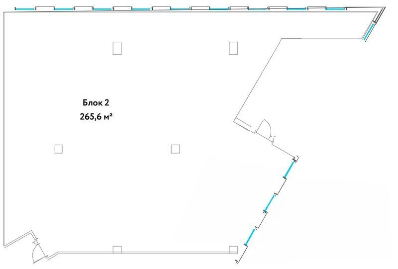 Студия 265.6 м2 в ЖК undefined корпус null этаж null