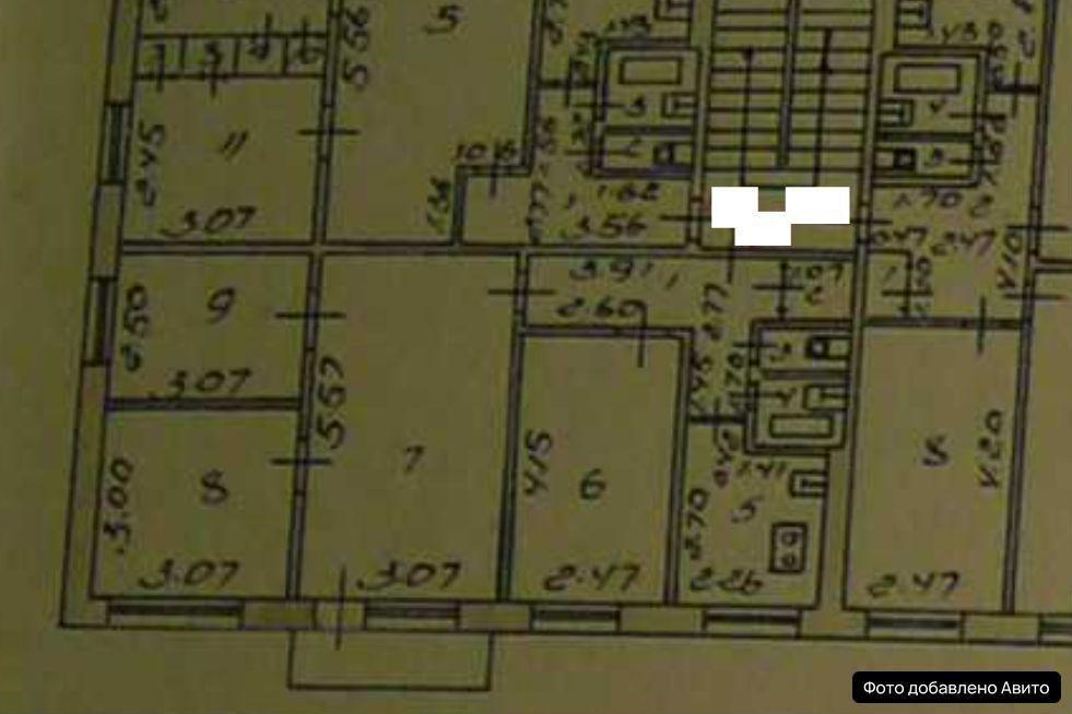 4-комнатная 59.3 м2 в ЖК undefined корпус null этаж 4