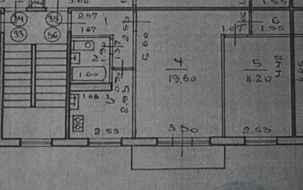2-комнатная 45.6 м2 в ЖК undefined корпус null этаж 4