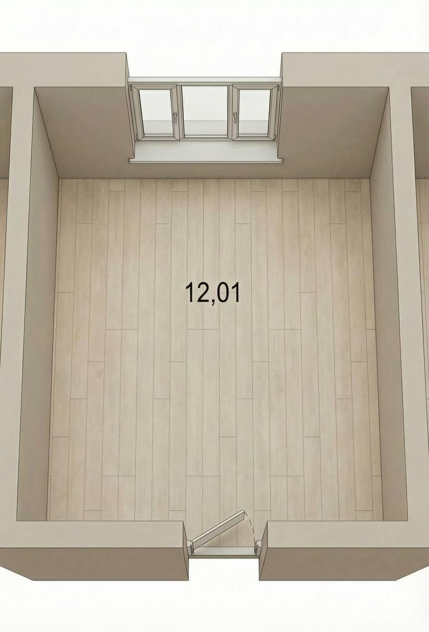 Студия 12 м2 в ЖК undefined корпус null этаж 5