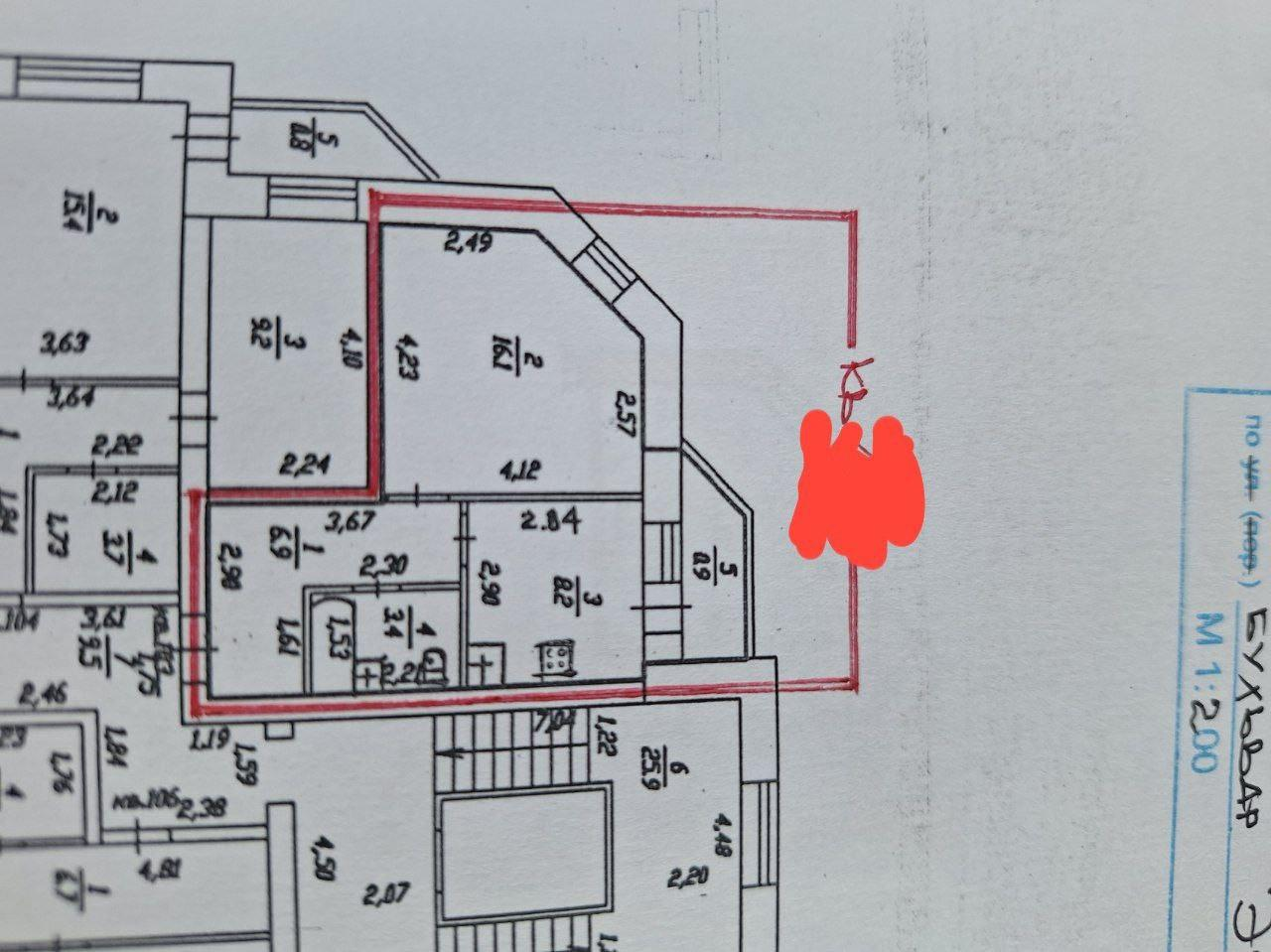 1-комнатная 34.6 м2 в ЖК undefined корпус null этаж 9