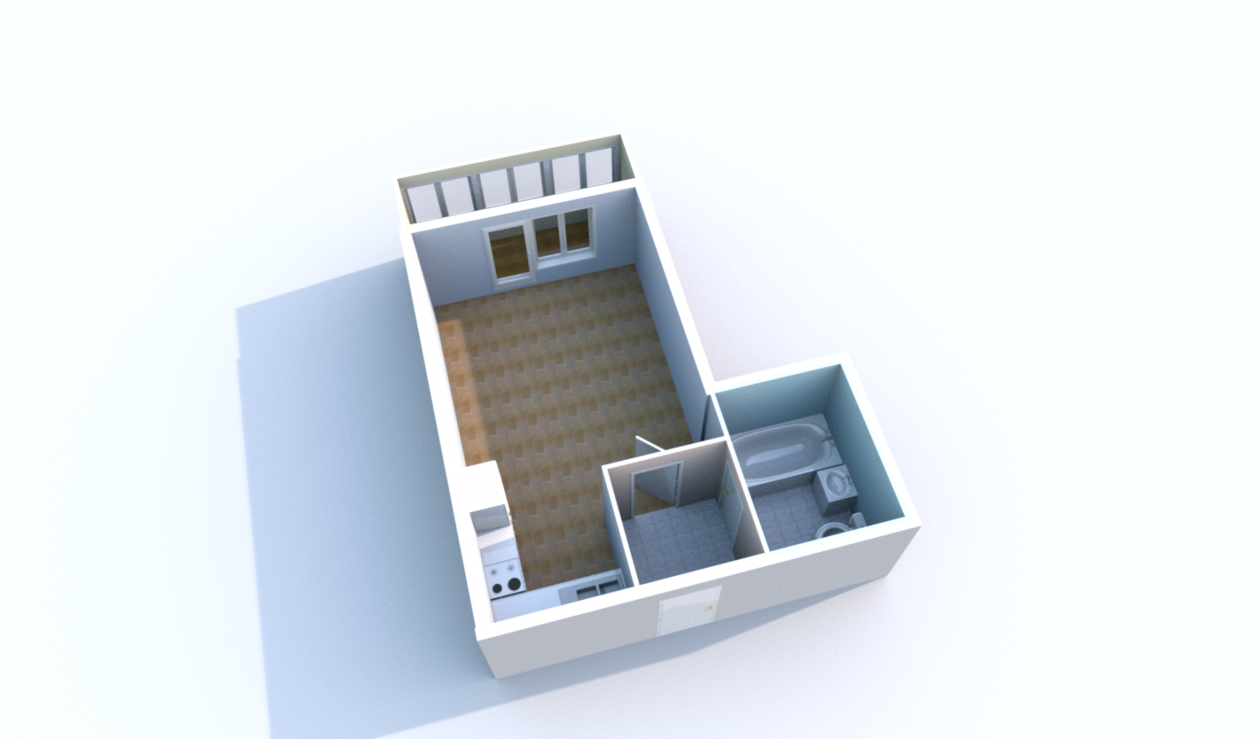 Студия 20.6 м2 в ЖК undefined корпус null этаж 13